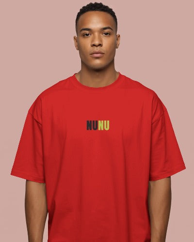 NUNU DROP 001 Hero TEE Red Rum