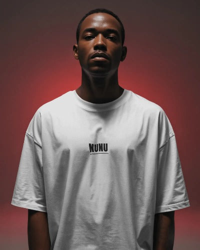 NUNU DROP 002 Hero TEE White Rum